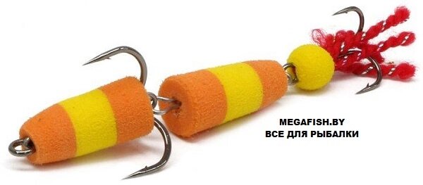 Мандула Lex Premium Classic 80 (8 см) Оранжевый/Желтый/Оранжевый от компании Megafish - фото 1