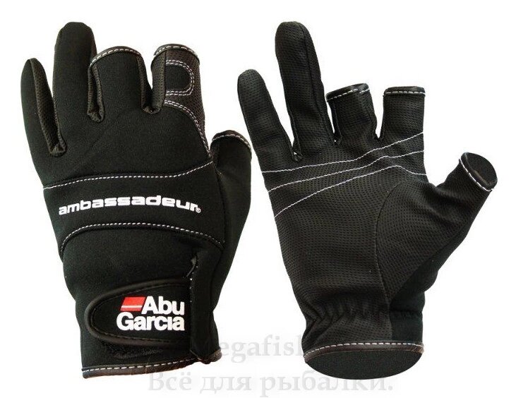 Перчатки Abu Garcia Stretch Neoprene Gloves XL от компании Megafish - фото 1