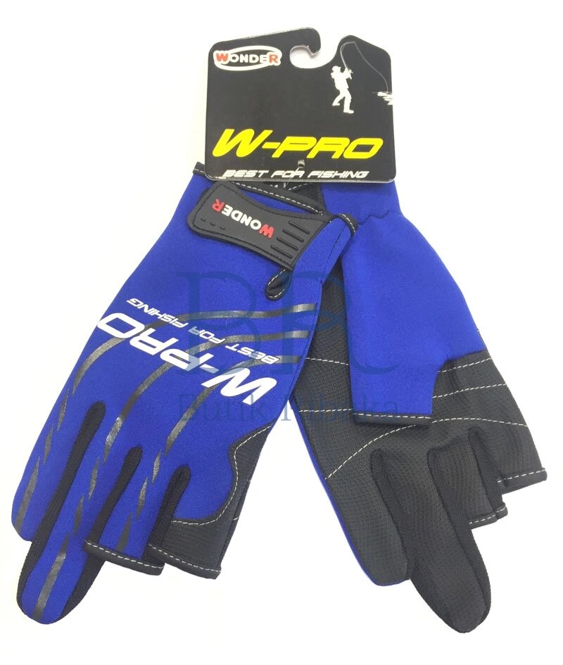 Перчатки без трех пальцев Wonder Gloves W-Pro (XXL) от компании Megafish - фото 1