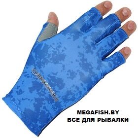 Перчатки Kosadaka Sun Gloves (L/XL; Blue) от компании Megafish - фото 1