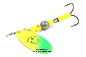 Блесна Savage Gear Caviar (№2; 6 гр) 07 yellow/chartreuse