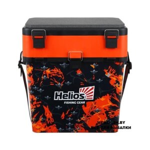 Ящик Helios Shark двухсекционный красный (19 л)