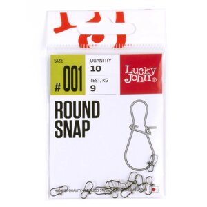 Застежки Lucky John Pro Series ROUND SNAP 001