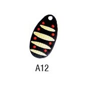 Вращающаяся блесна Akara Lite Series Spin Bee 1 (3.5гр) цвет A12