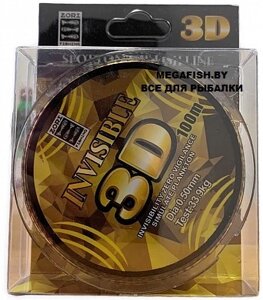 Леска ZORI Invisible 3D 100м 0.50мм