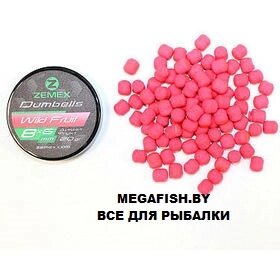 Бойлы Zemex Pop-Ups Dumbells 8х6мм 20гр Wild Fruit