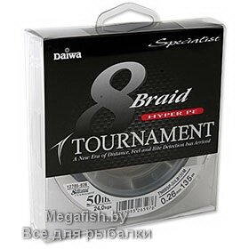 Шнур плетеный Daiwa Tournament EVO X8 (135 м; 0.18 мм)