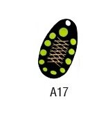 Вращающаяся блесна Akara Lite Series Spin Bee 1 (3.5гр) цвет A17