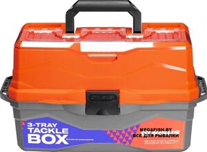 Ящик Nisus Tackle Box трехполочный (оранжевый)