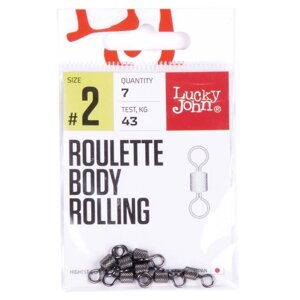 Вертлюги Lucky John Pro Series ROULETTE BODY ROLLING 002