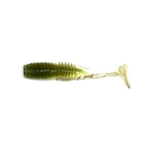 Твистер MEGABASS ROCKY FRY 1.5" P Vib Tail, 5 шт в уп., цвет: Water Melon Clear 11