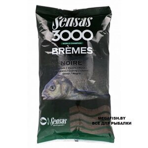 Прикормка Sensas 3000 Super Bremes Noir (1 кг)