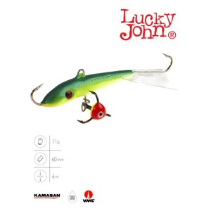 Балансир Lucky John Fin 4 (11гр, 4см) с тройником 29