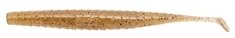 Виброхвост Tsunekichi Stick Shad, 4.0" ; 10,0 см, 7 шт в уп., цвет: BLACK PEPPER