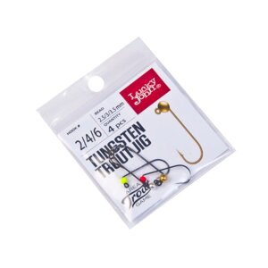 Джиг-головки Lucky John Area Trout Game TUNGSTEN TROUT JIG вольфрамовые 3.5мм