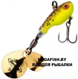 Тейлспиннер Berkley Pulse Spintail (14 гр; 7 см) Brown Chartreuse