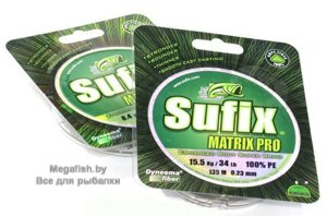 Шнур Sufix Matrix Pro Chartreuse (135 м; 0.30 мм)