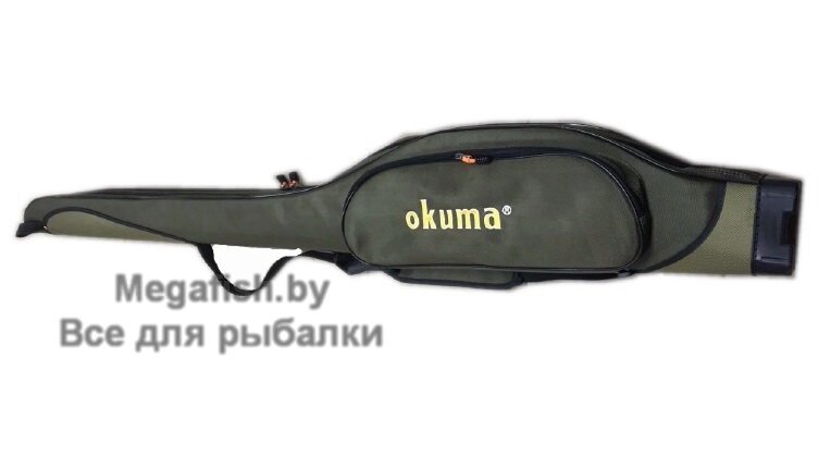 Чехол для удочек с катушкой Okuma жесткий 135 см - акции