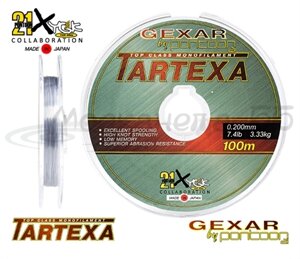 Монолеска Pontoon21 GexarTartexa, 0.28мм., 6.30кг, 14.0Lb, 100м, св. серая