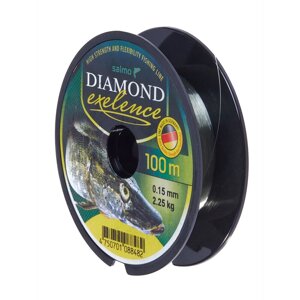 Леска монофильная Salmo Diamond EXELENCE 100м 0.15 мм