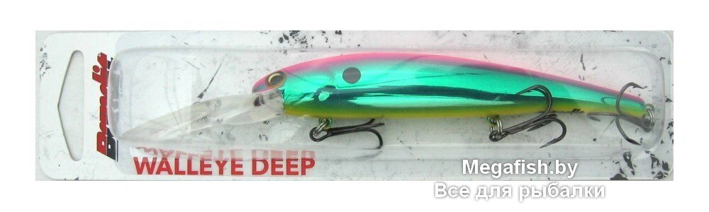 Воблер Bandit Deep Walleye (12см; 17.5гр; 8.1м) D84 - Megafish