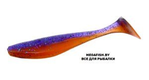 Приманка FishUp Wizzle Shad 3" (2.7 гр; 7.6 см; 8 шт.) 207 dark violet/orange