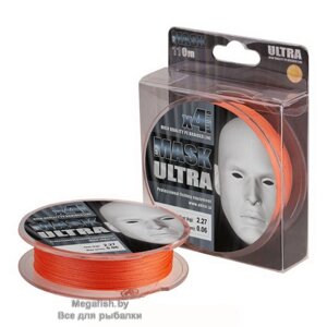 Шнур Mask Ultra X4 Orange 110м 0.18мм