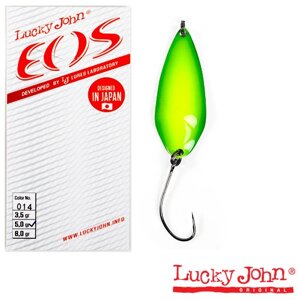 Колеблющаяся блесна Lucky John EOS 3.5 g ( 33 mm, 3.5 g) цвет 019