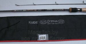 Спиннинг Kaida Premium 2,4 метра, тест 10-30 гр