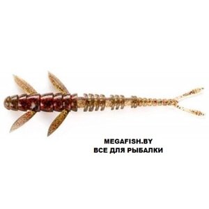 Приманка FishUp Flit 3" (1.2 гр; 7.6 см; 8 шт.) 045 Green Pumpkin/Red&Black