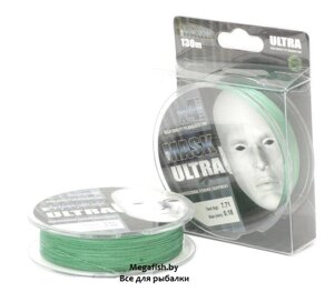 Шнур Akkoi Mask Ultra X4 (130 м; 0.20 мм) Dark Green