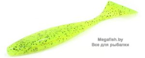 Приманка FishUp Wizzle Shad 1.4" (3.5 см; 10 шт.) 055 chartreuse/black