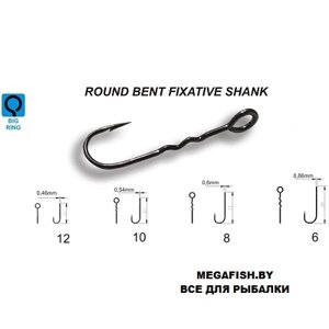 Крючок Crazy Fish Round Bent Fixative RBFS-10