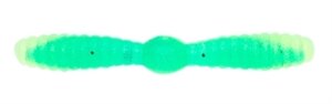 Червь силиконовый MEGABASS CATS KILL WORM 1,5", 10 шт в уп., цвет: Angry Chartreuse