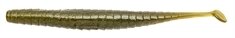Виброхвост Tsunekichi Stick Shad, 4.0" ; 10,0 см, 7 шт в уп., цвет: WATERMELON GREENP