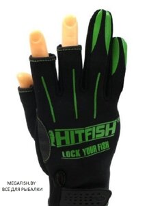 Перчатки Hitfish Glove-04 (L; зелёный)