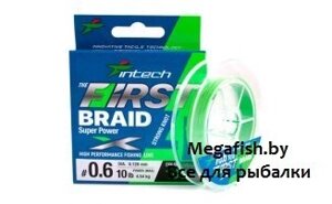 Шнур Intech First Braid X4 (100 м; #0.8)