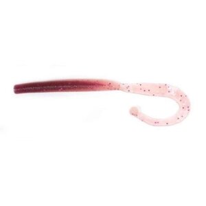 Твистер MEGABASS Dot Worm P 2 1/4", 5шт в уп., цвет: Plum Grape Core Cherry Flake