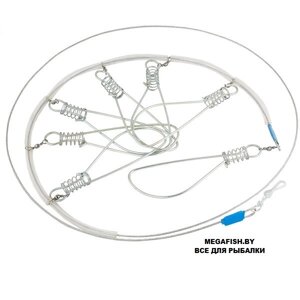Кукан Fisherman's Friend на 5 карабинов (металлический трос)