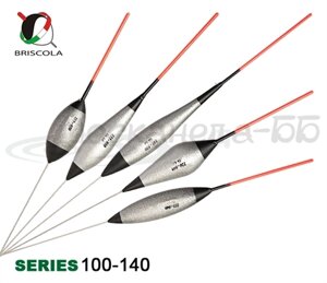 Поплавок Briscola 133, бальсовый, спорт., металл. киль, пластик. антенна, 3.0 гр.