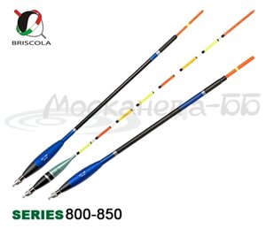 Поплавок Briscola 832, дальн. забр., сменная огр., сменная ант.,6.0+3.0