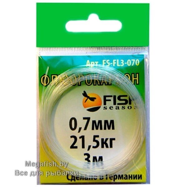 Поводковый материал Fish Season (0.40 мм; 10.2 кг) от компании Megafish - фото 1