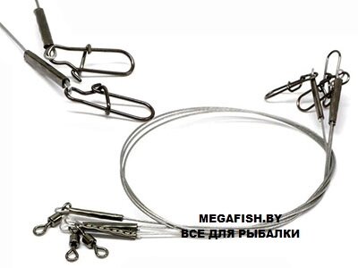 Поводок Hitfish Econom Leader Nylon 1x7 (20 см; 11.7 кг; 3 шт.) от компании Megafish - фото 1