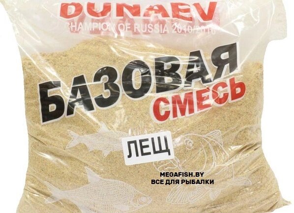 Прикормка Dunaev "Базовая смесь" (2.5 кг; Лещ) от компании Megafish - фото 1