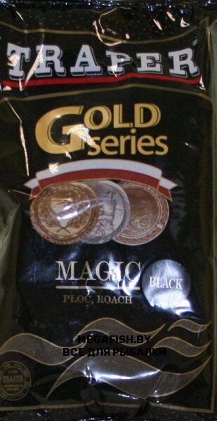 Прикормка Traper Gold (1 кг; Magic black) от компании Megafish - фото 1