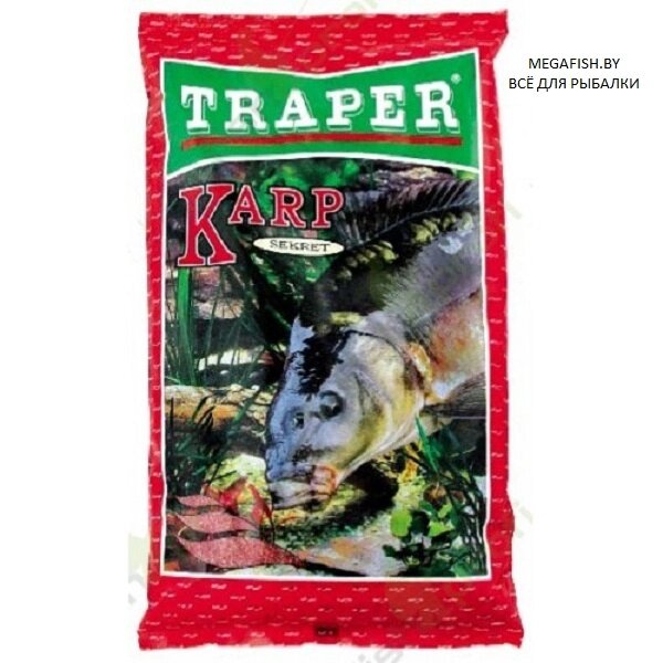 Прикормка Traper Популярная (1 кг; Карп) от компании Megafish - фото 1