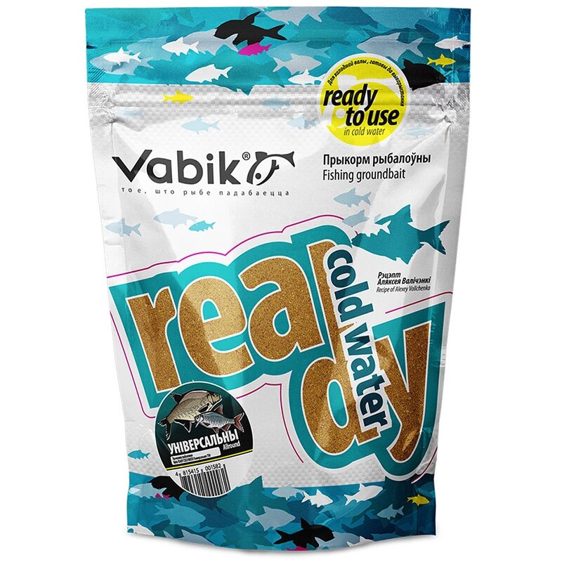 Прикормка Vabik Ready Cold Water (0.75 кг; Универсальная) от компании Megafish - фото 1