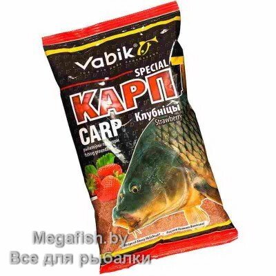Прикормка Vabik Special "Карп Клубника" от компании Megafish - фото 1