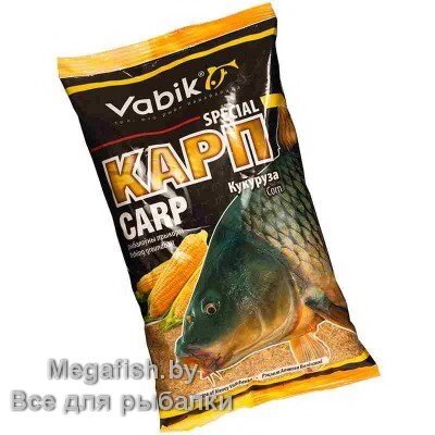 Прикормка Vabik Special "Карп Кукуруза" от компании Megafish - фото 1