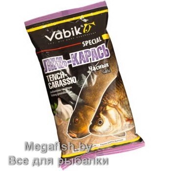 Прикормка Vabik Special "Линь карась чеснок" от компании Megafish - фото 1